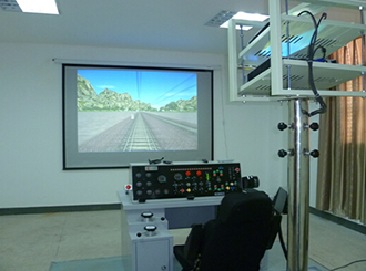 Training 3D Driving Simulation Of Taming Machine